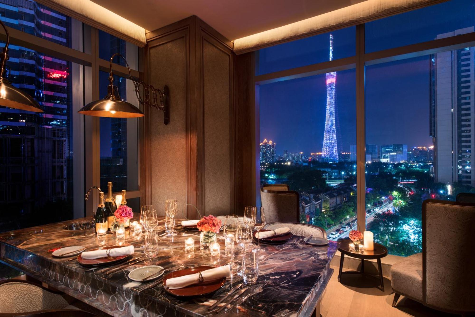 Conrad Guangzhou Hotel Bagian luar foto