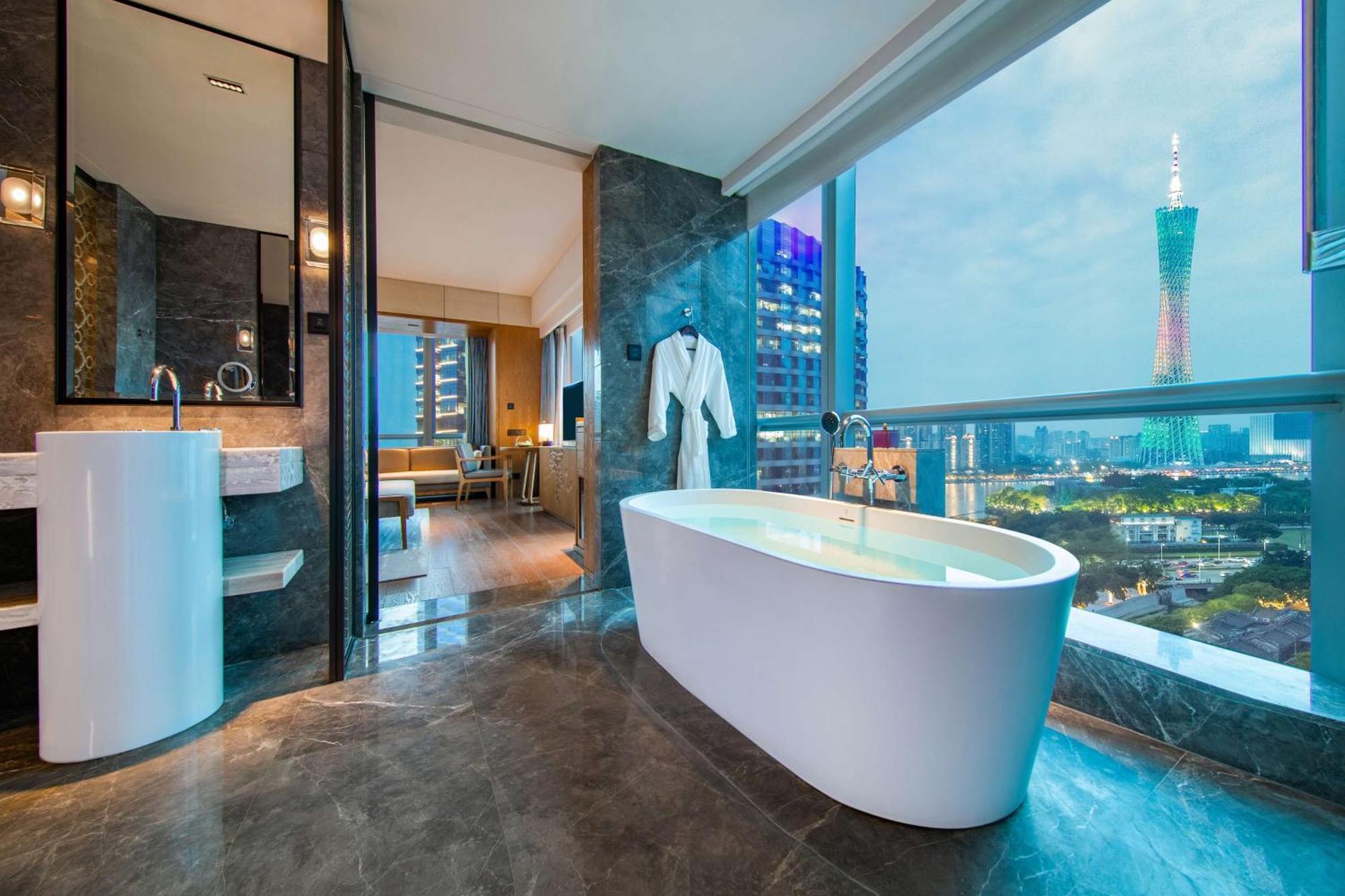Conrad Guangzhou Hotel Bagian luar foto