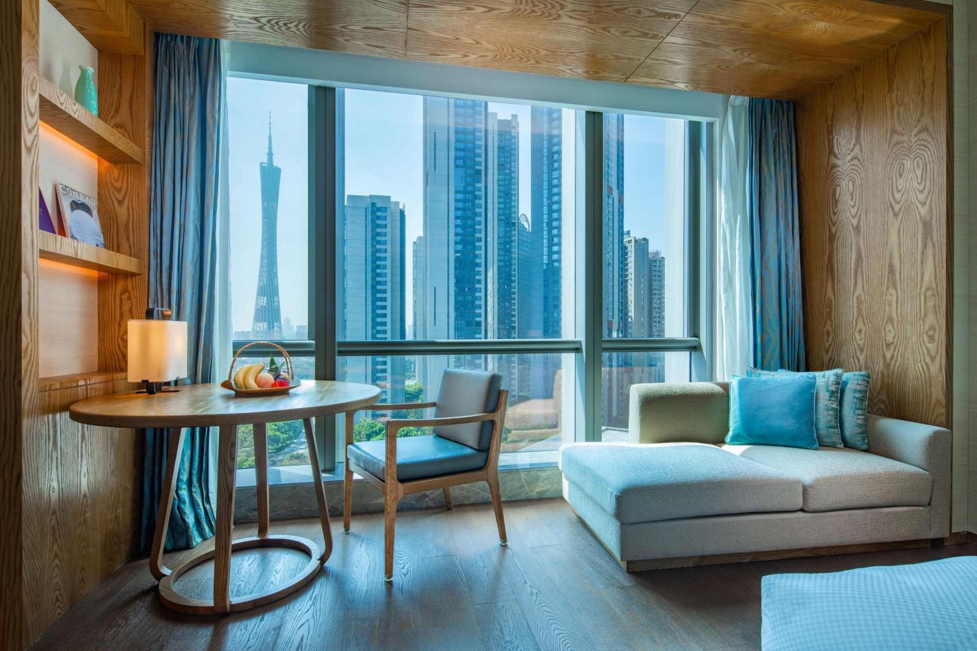 Conrad Guangzhou Hotel Bagian luar foto